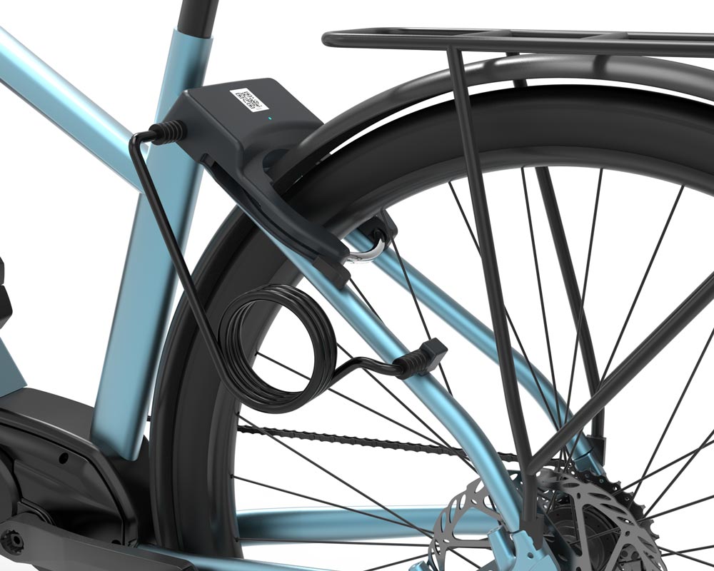 electric bike lock system