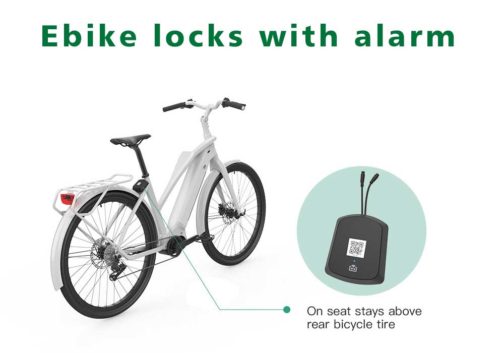 electric bike lock system