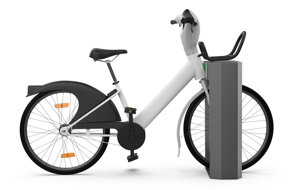 electric bike lock system