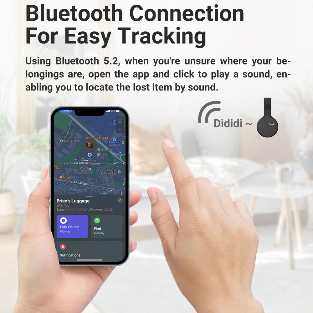 OPD03 Bluetooth Airtag for Asset Tracking and Anti-theft Items