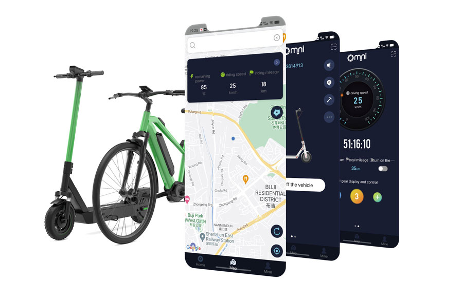 e-bike rental app