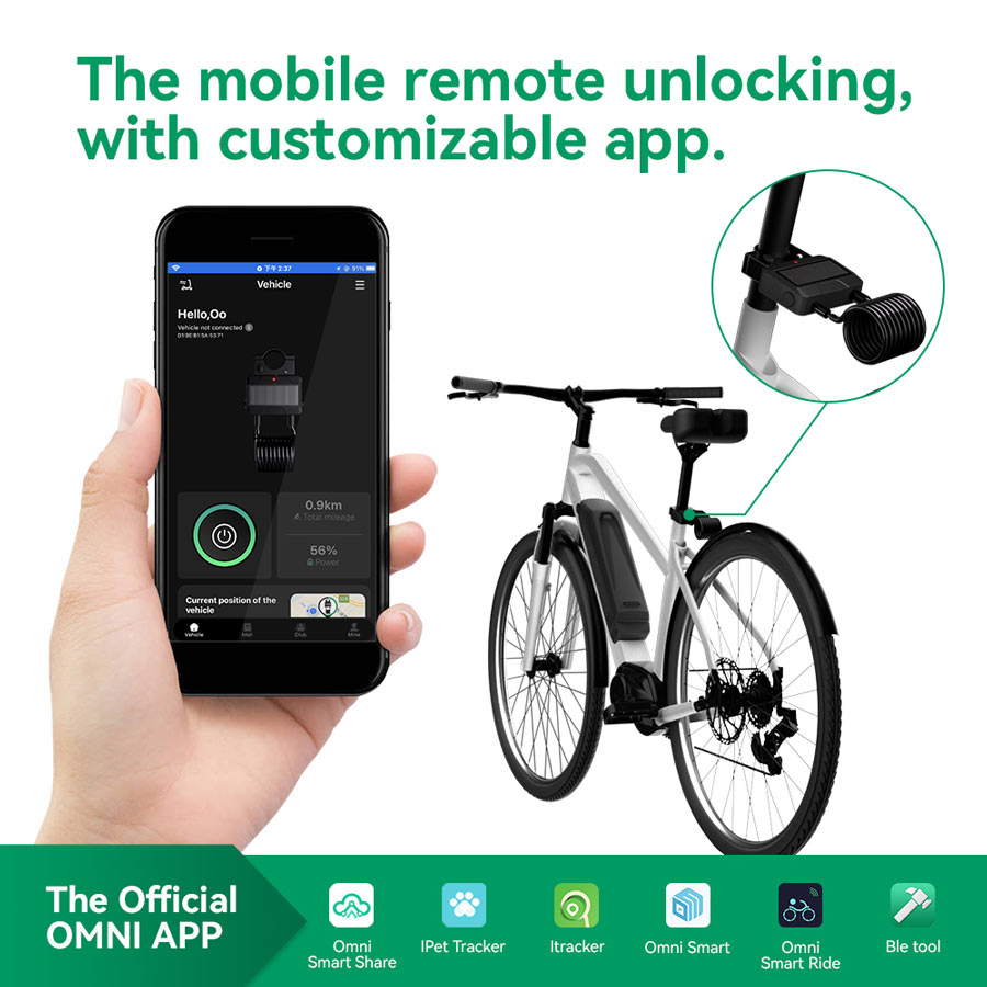 bluetooth bike lock