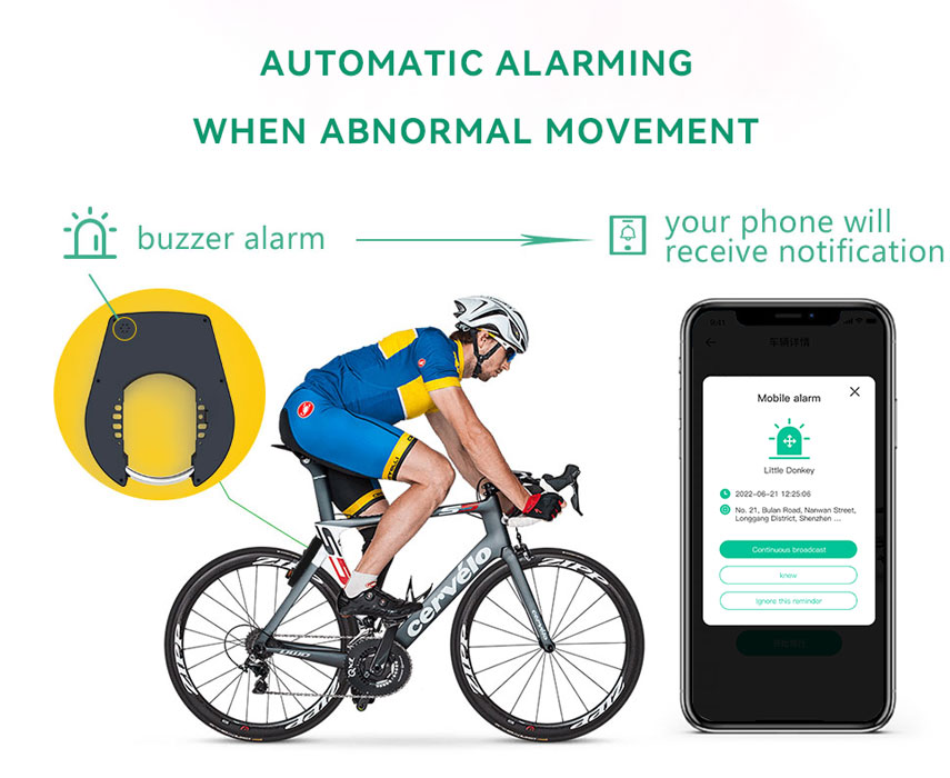 smart lock for cycle