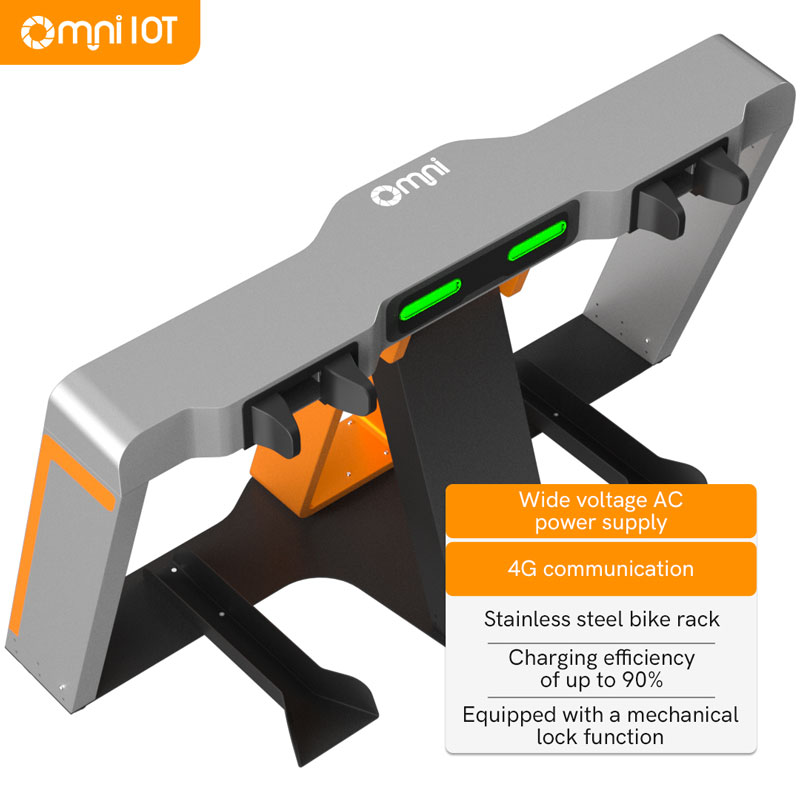 Wireless Automatic Electric Bicycle Charging Station