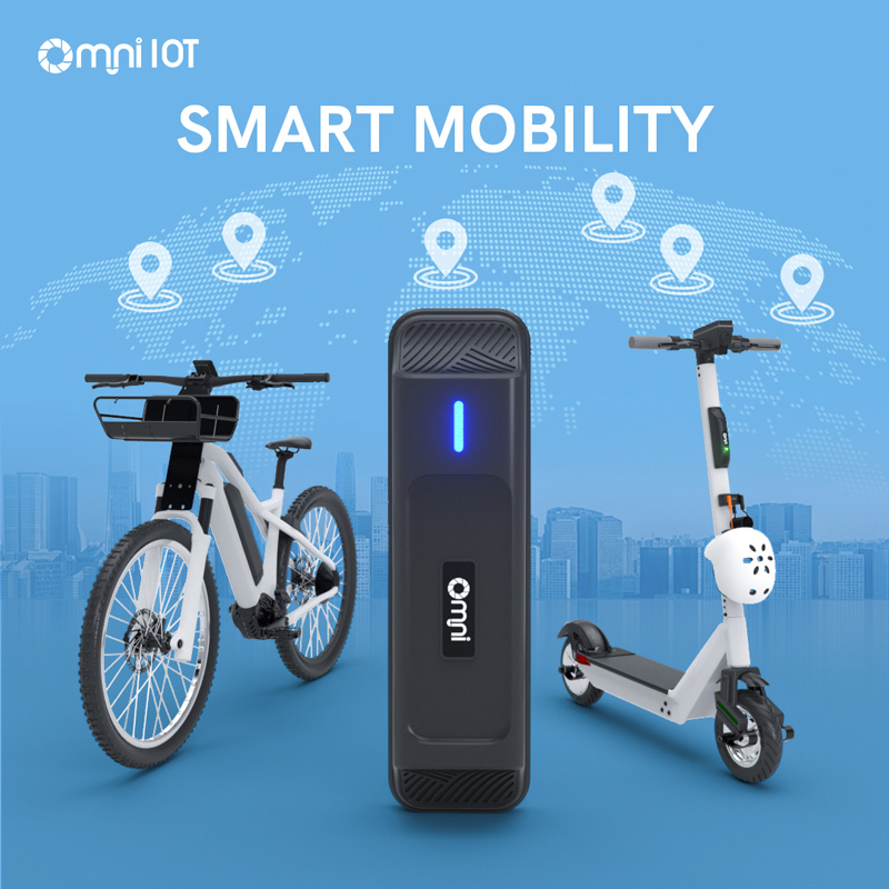 GPS Tracker Ebike Two-wheelers with IoT Connectivity