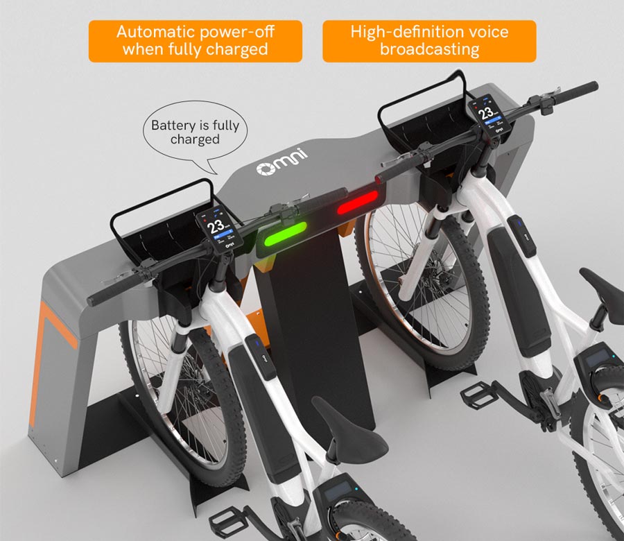 electric bicycle charging station