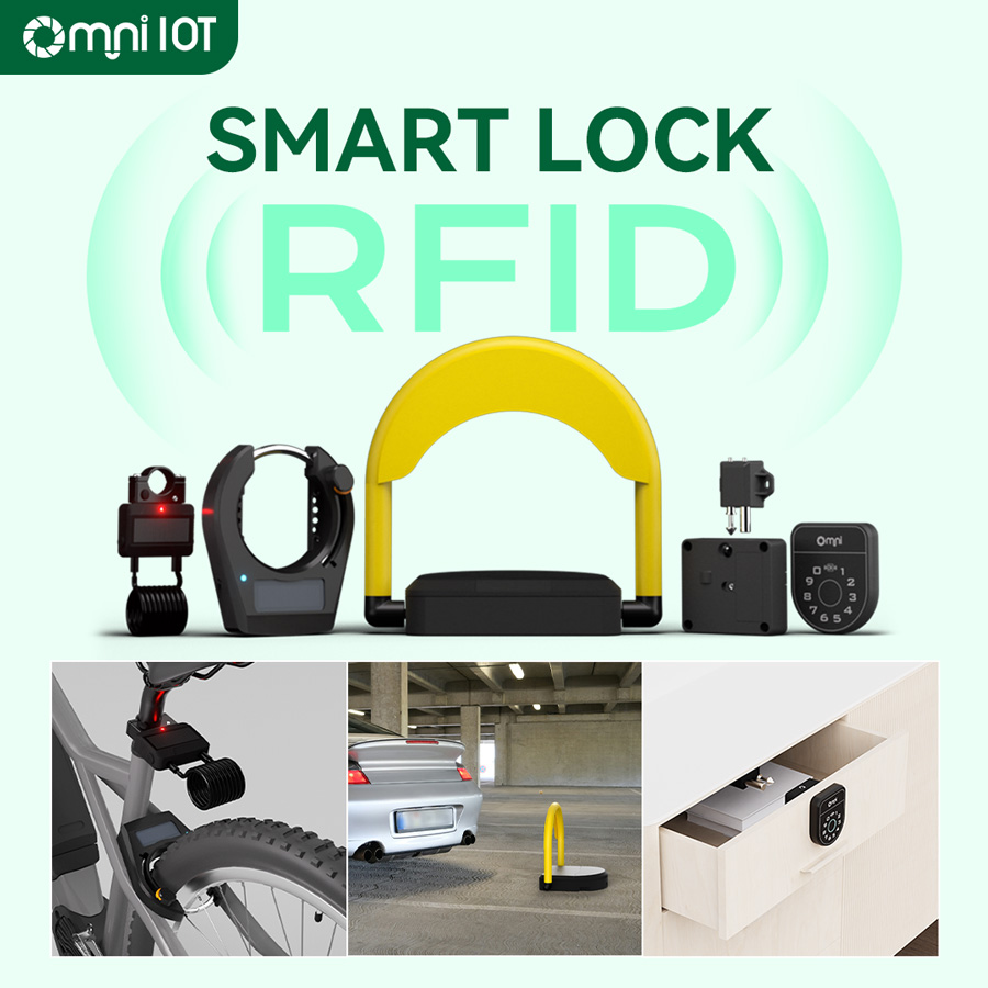 Smart Lock and Solution for Bikes Parking Lots Cabinets