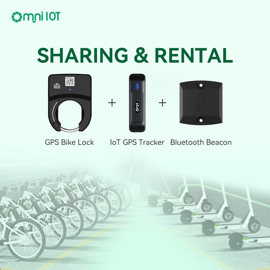 Smart Bike Lock and IoT Tracker for Sharing Rental Services