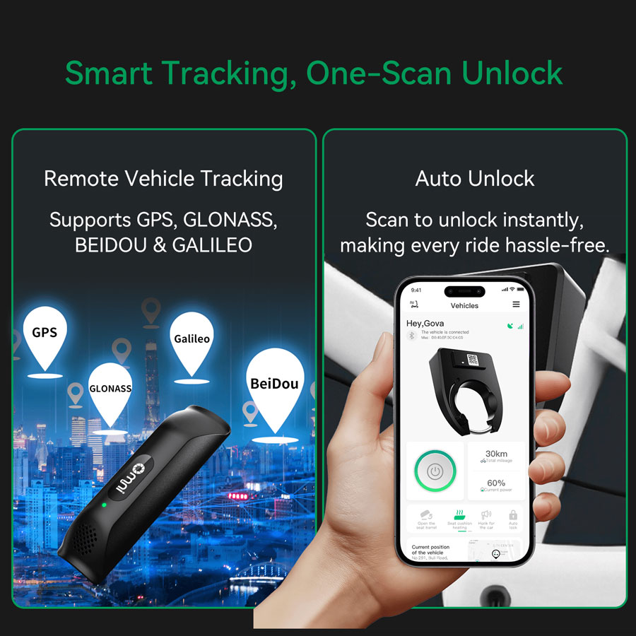 M128 IoT Device Works with Smart Bike Lock for Enhanced Security